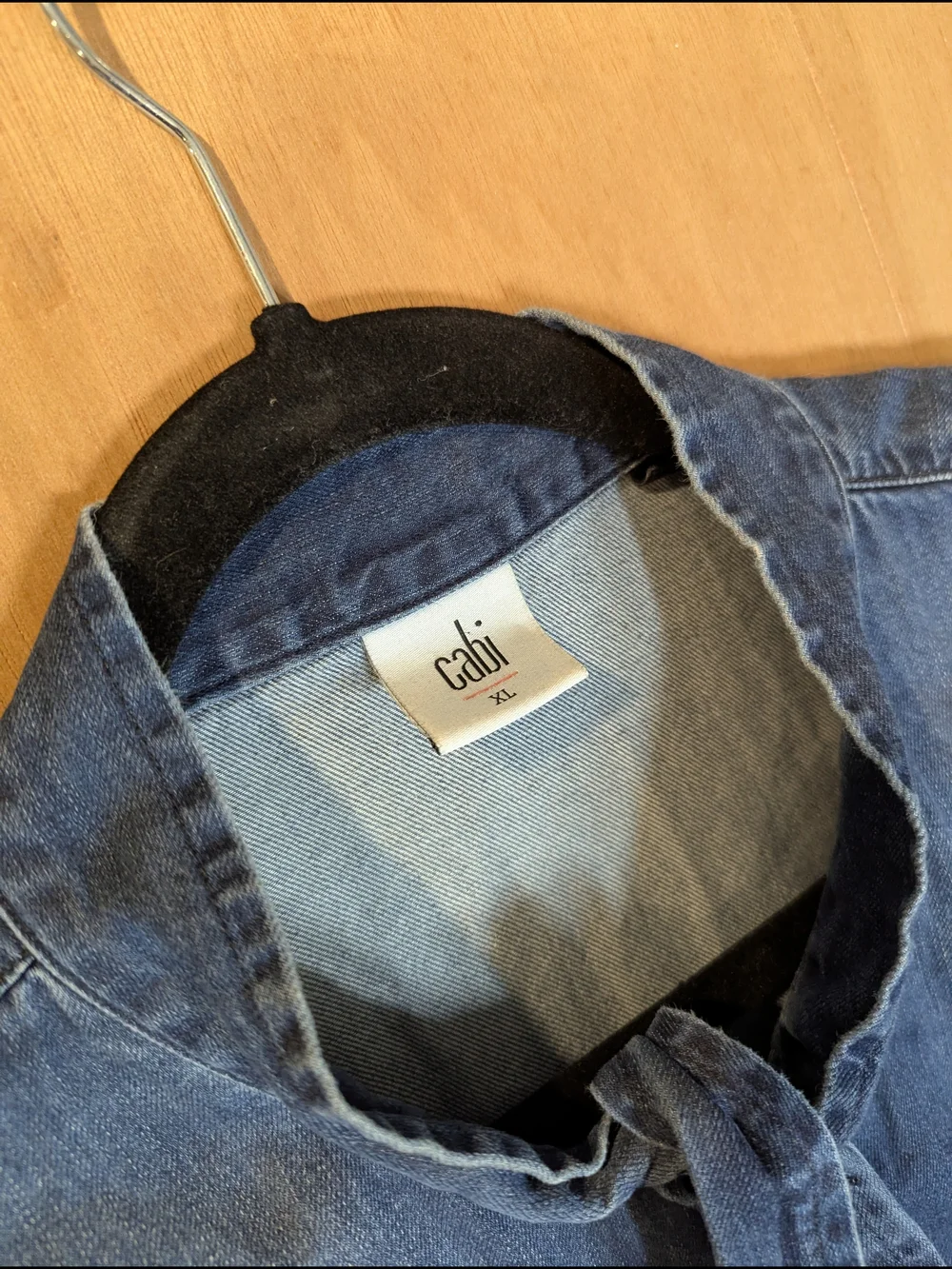 Cabi Waterfront Denim Shirt | Size XL - Picture 5 of 9